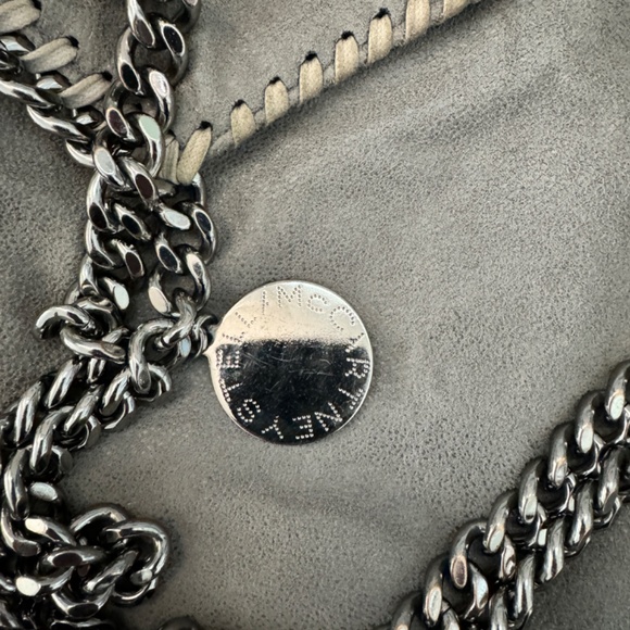 STELLA MCCARTNEY Falabella Small Tote Bag - Gray (2 chains) - Picture 5 of 8